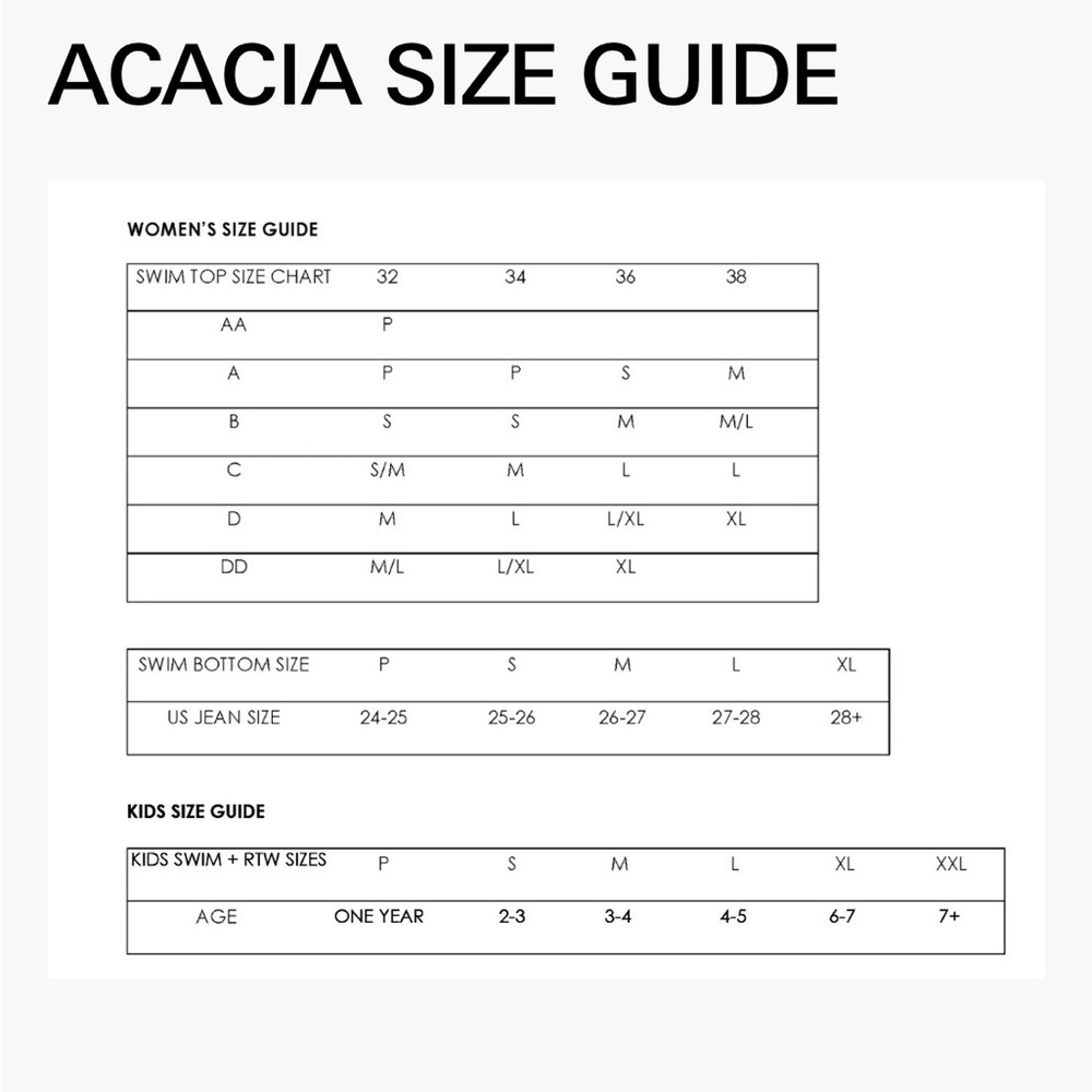 Free People x Acacia Surf Rash Guard size P NWT - Picture 15 of 15